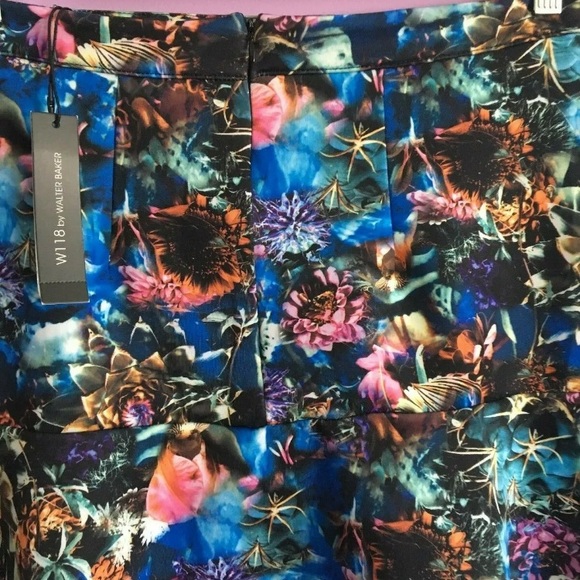W118 by Walter Baker Dee Printed Skirt Size LARGE - Picture 5 of 12